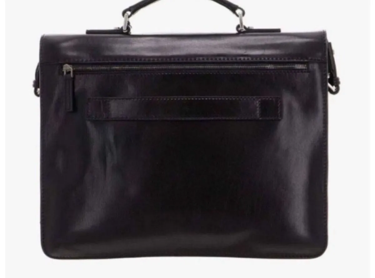Real leather briefcase - Image 3