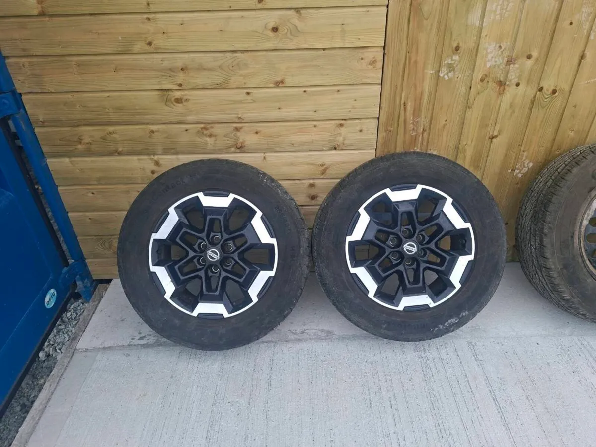 Nissan Navara d23 alloy wheels - Image 1