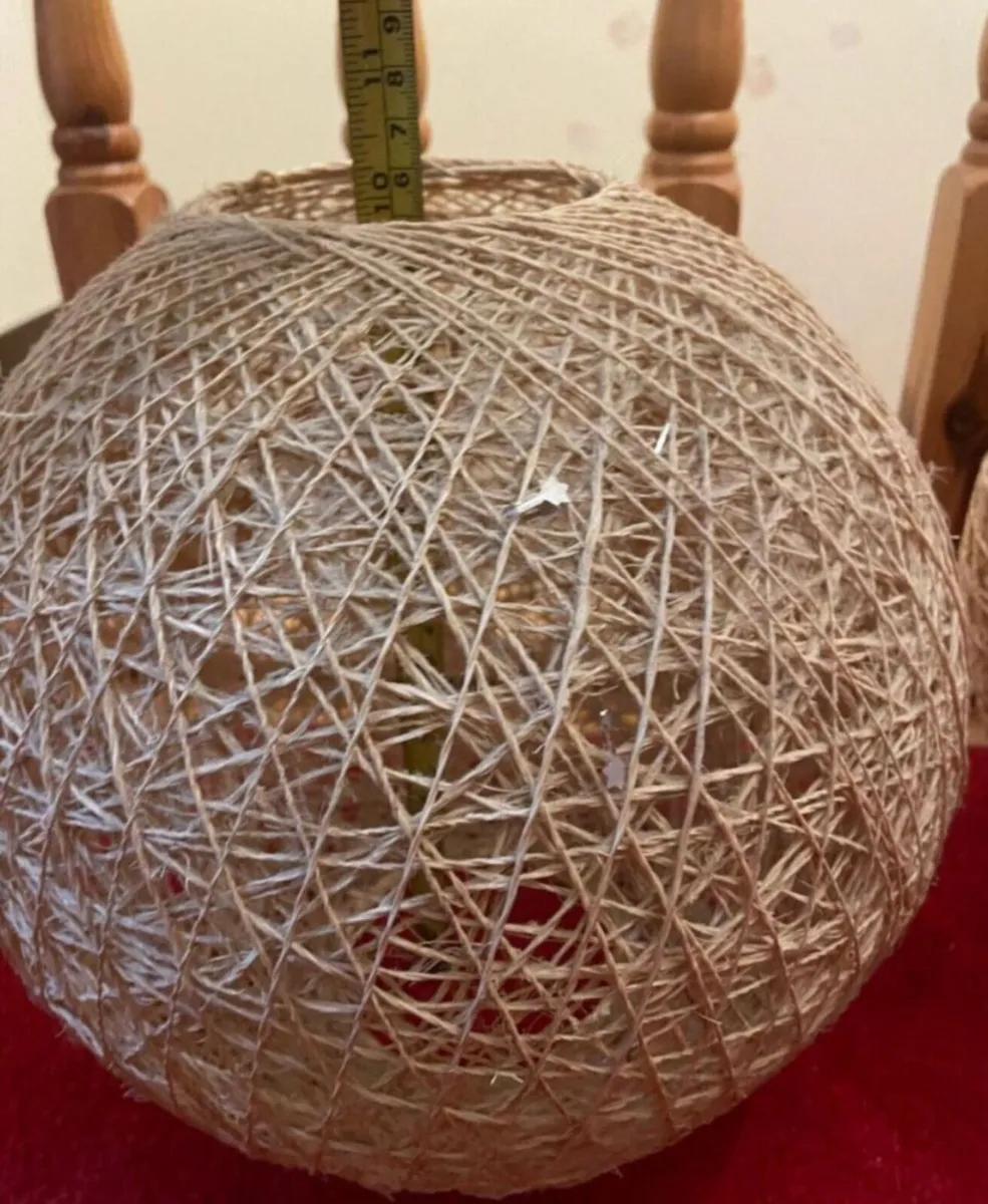 2 Ceiling table lamp shades - Image 3