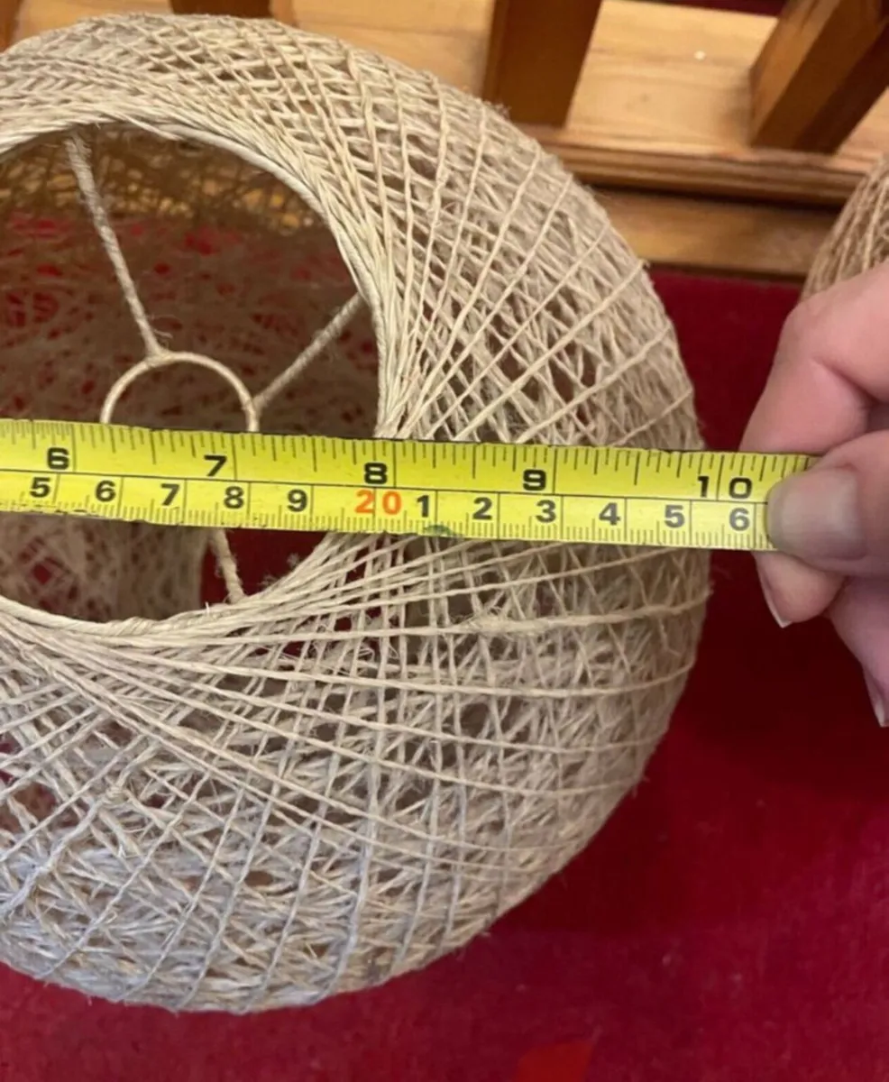 2 Ceiling table lamp shades - Image 4