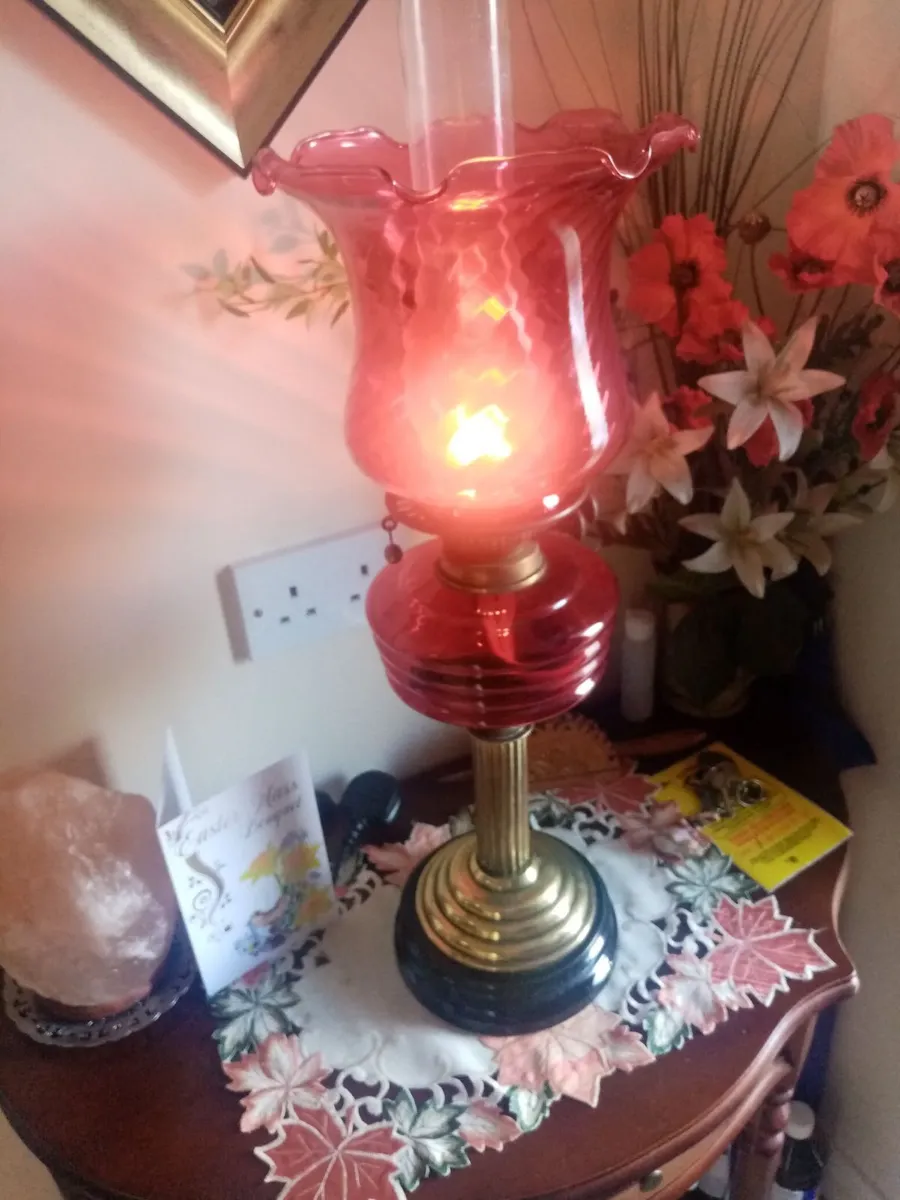 Victorian Oil Lamp - Image 1