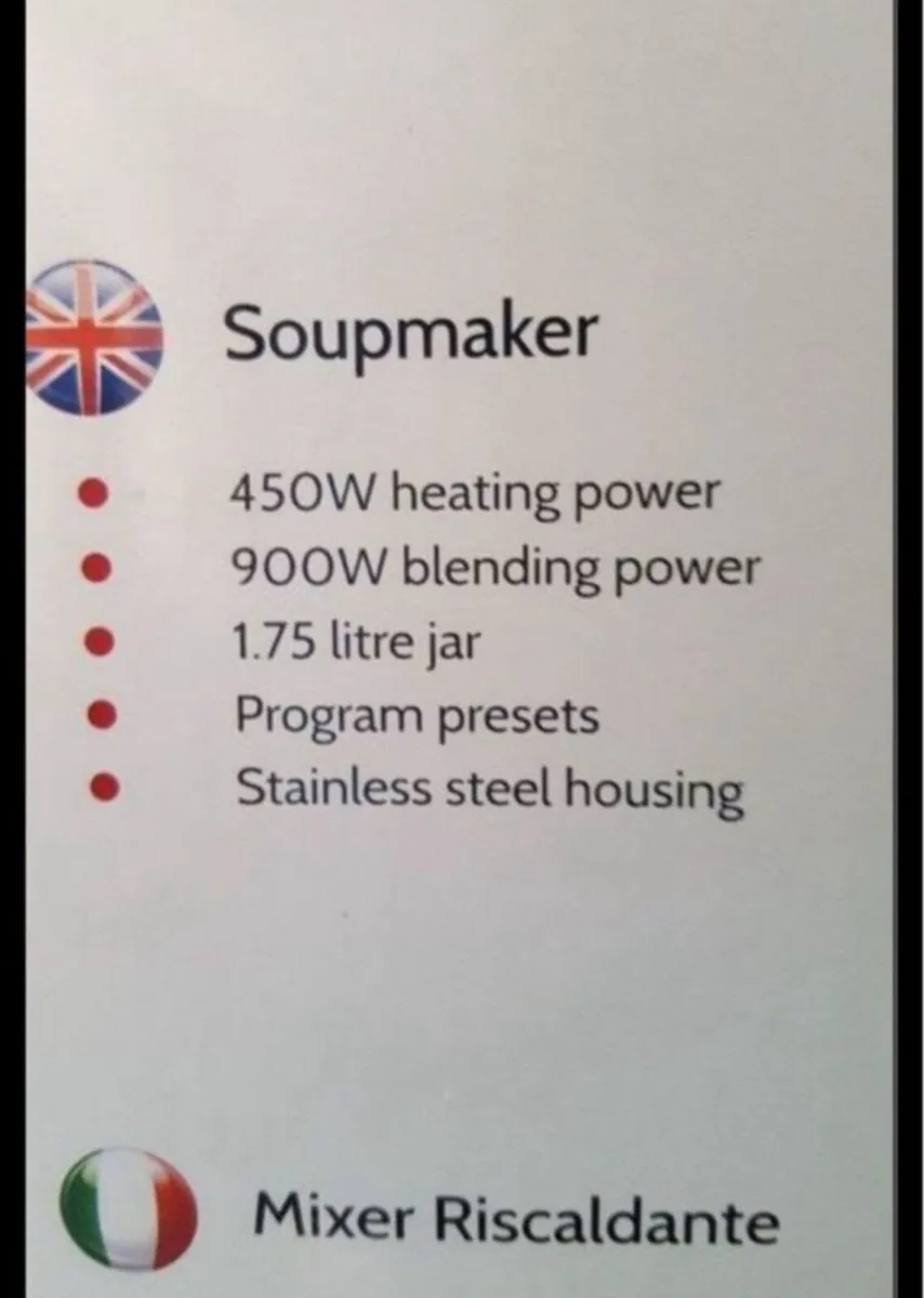 Ice cream smoothies soup maker - Image 2