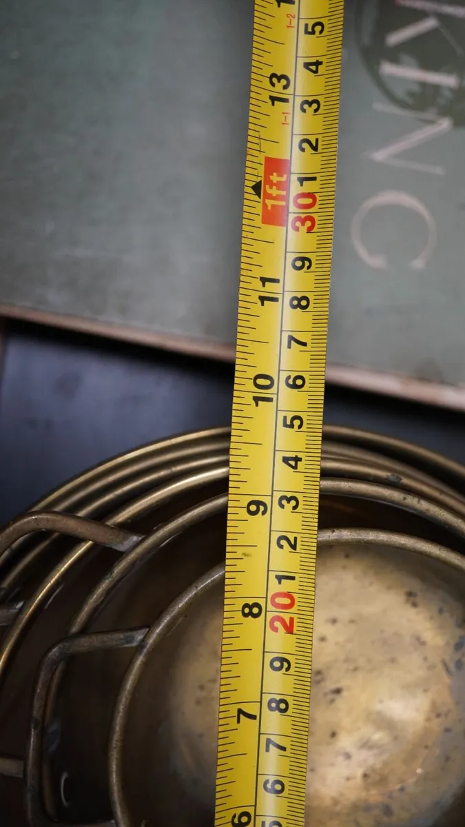 Solid Brass Nesting Bowl Set (6 Pieces) - Image 4