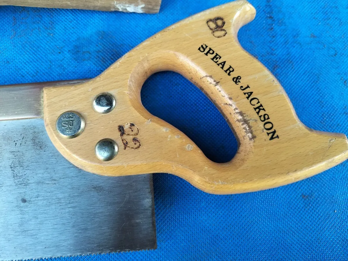 10" Brass Backed Tenon Saw by S&J - Image 3