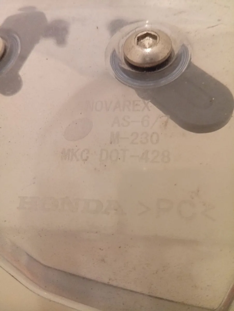 Original Motorcycle Honda Windshield Windscreen - Image 4