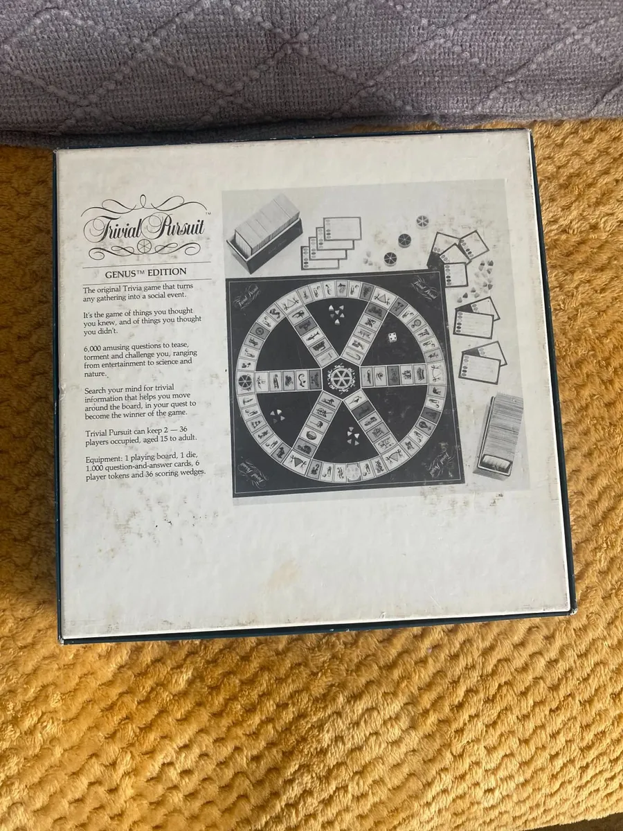 Trivial Pursuit - Vintage- 1983 - Image 3