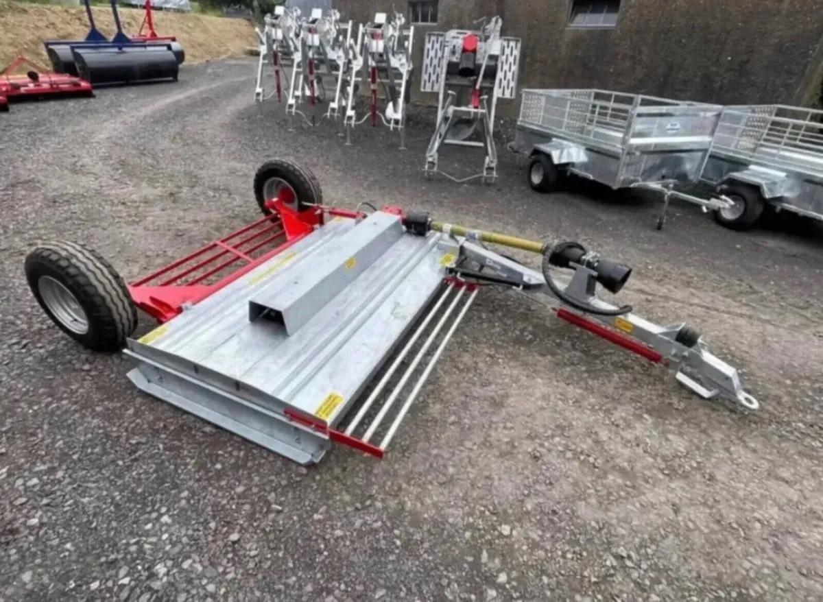 BELMAC FULLY-OFFSET 8FT TOPPER GALVANISED NEW - Image 1