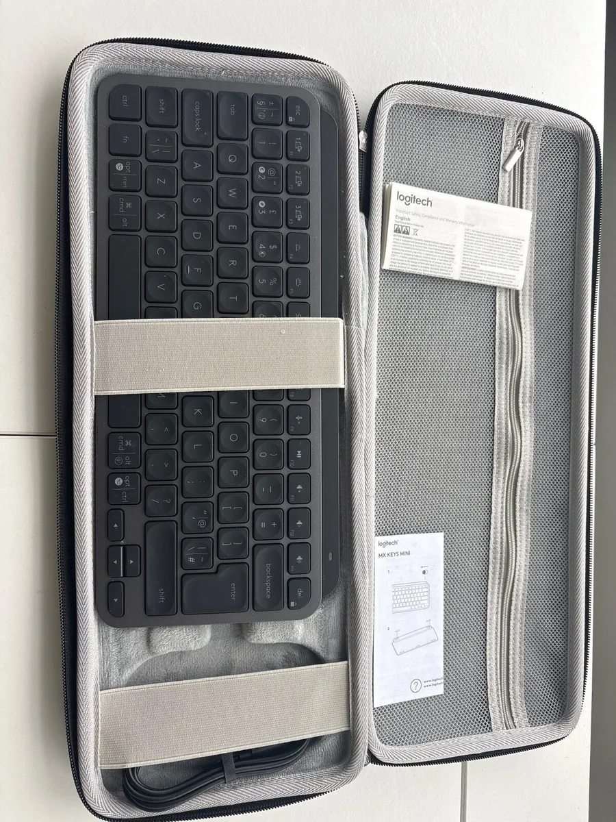 Logitech MX Keys Mini Keyboard (MacOS Windows IOS) - Image 3