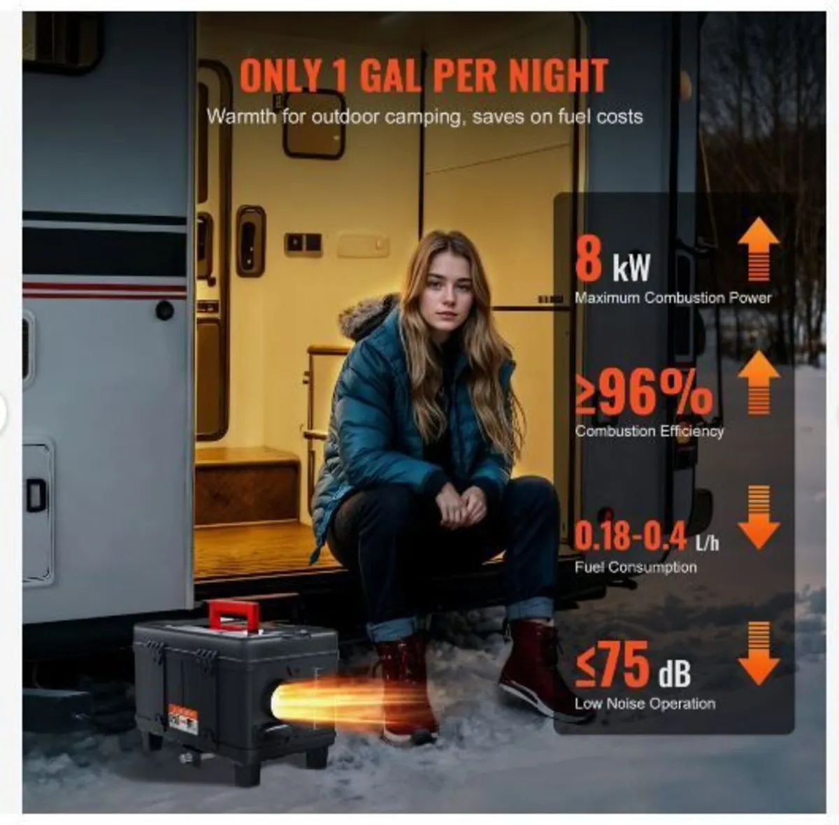5-8KW Diesel Heater, 12V/24V - Image 4