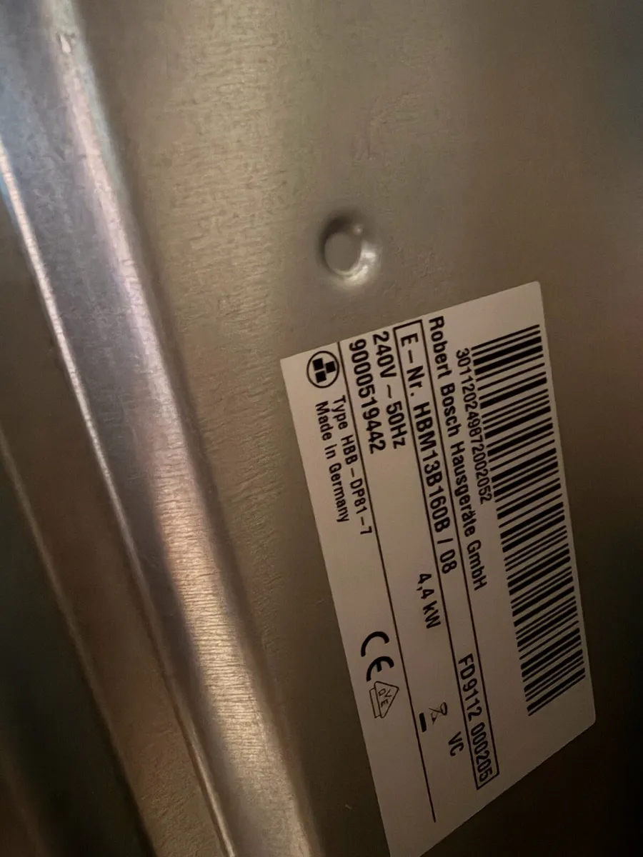 Double oven and hot (Bosch) - Image 2