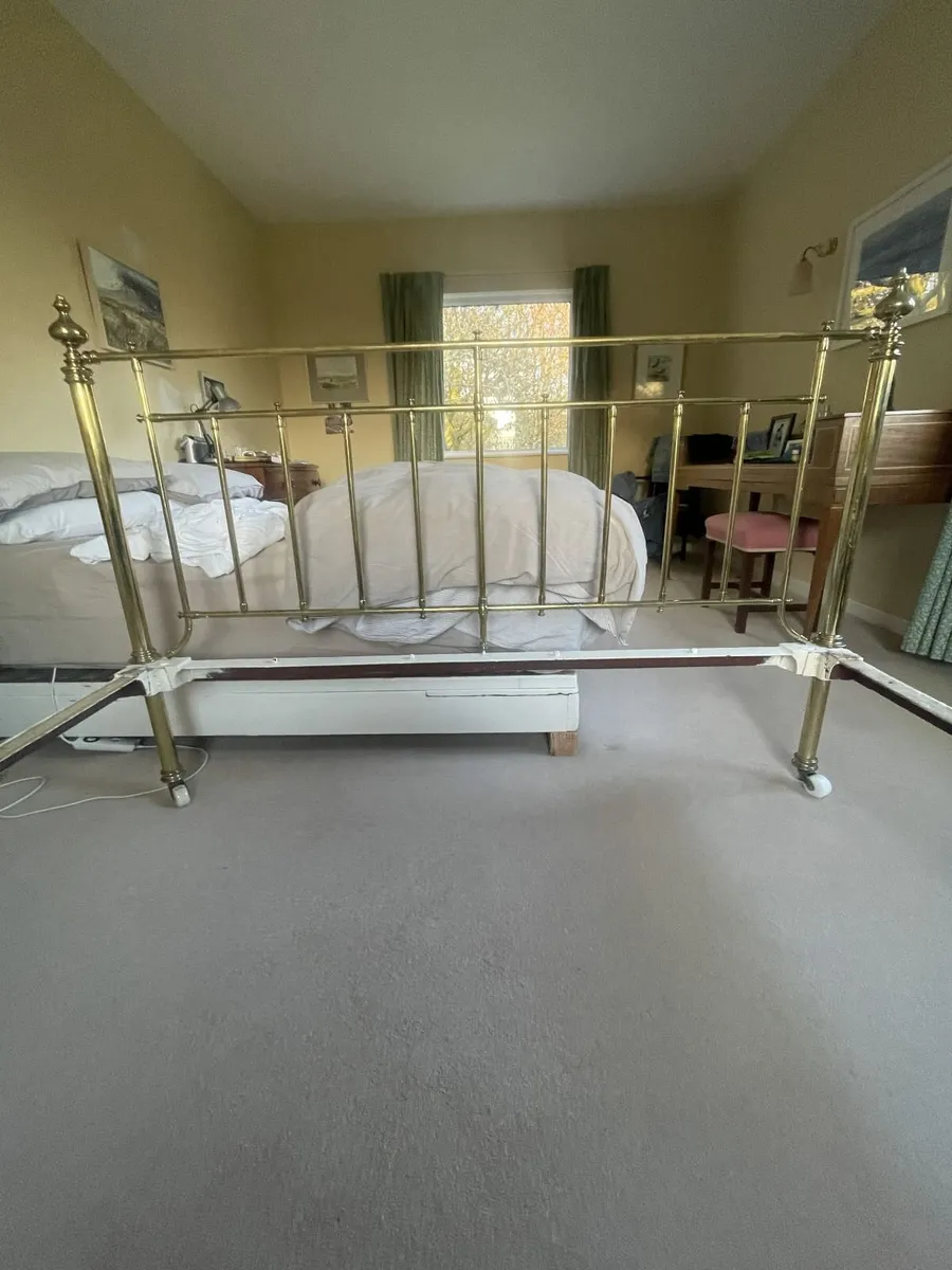 Brass bed frame - Image 2