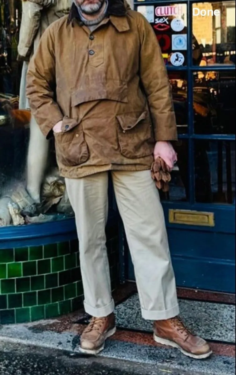 Barbour Longshoreman waxed Jacket RARE! - Image 1
