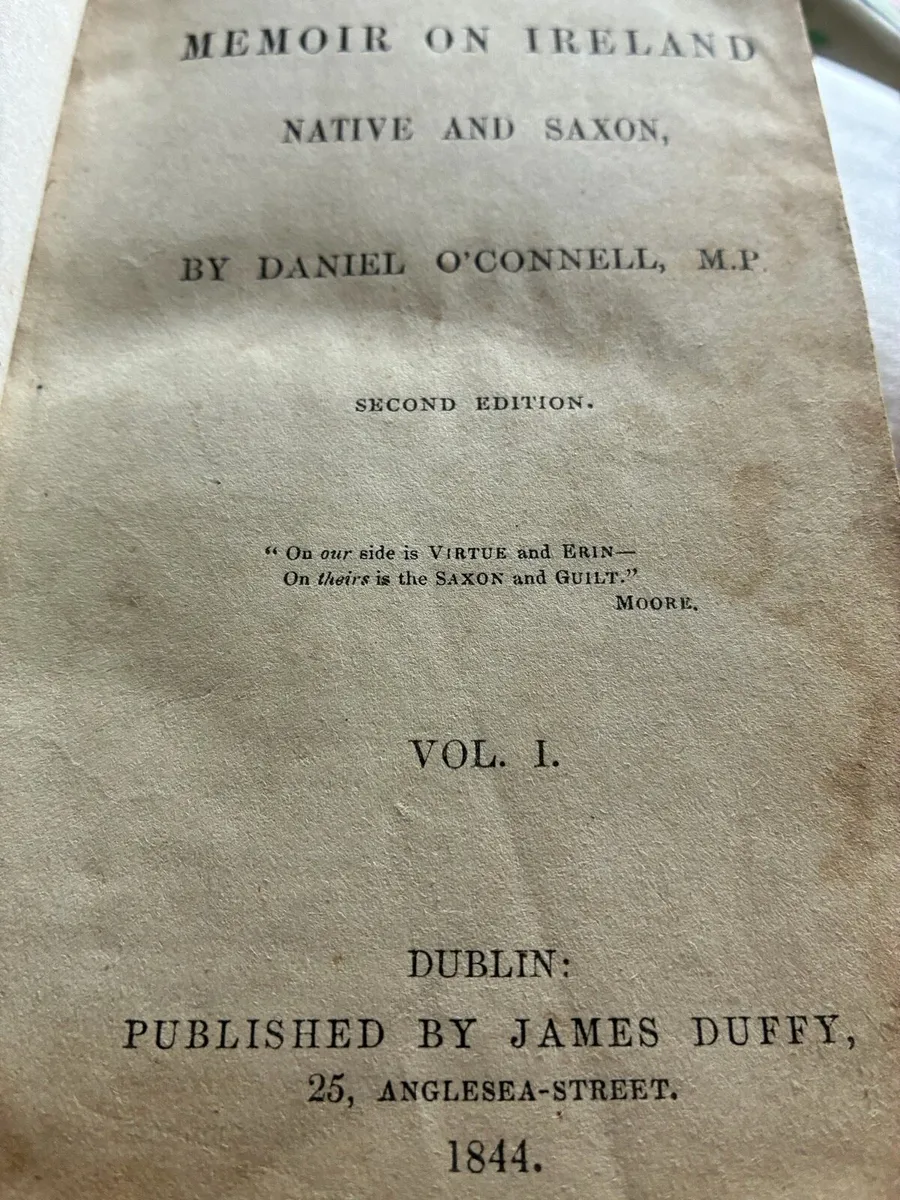 A Memoir of Ireland- Daniel O’Connell - Image 4