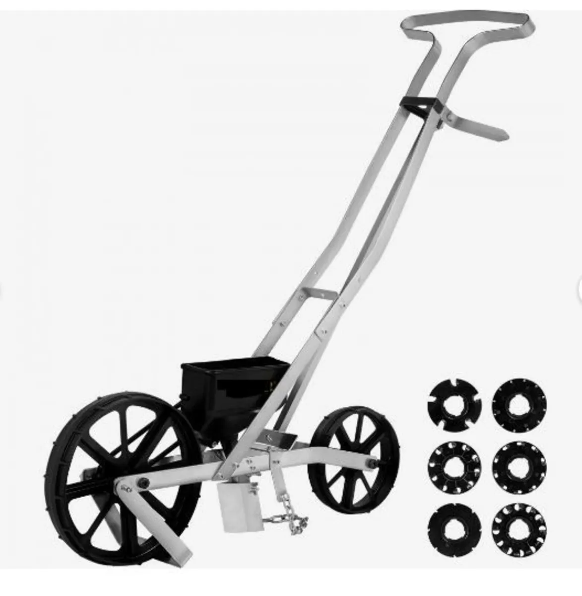 Garden Seeder, Metal Precision Garden Push - Image 1