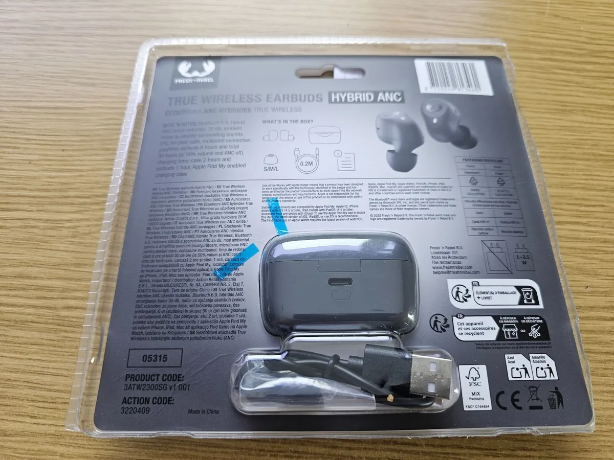 Earbuds with Hybrid ANC noise cancelling - Image 2