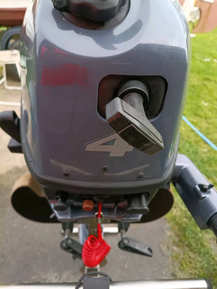 Yamaha 4hp 4 stroke - Image 3