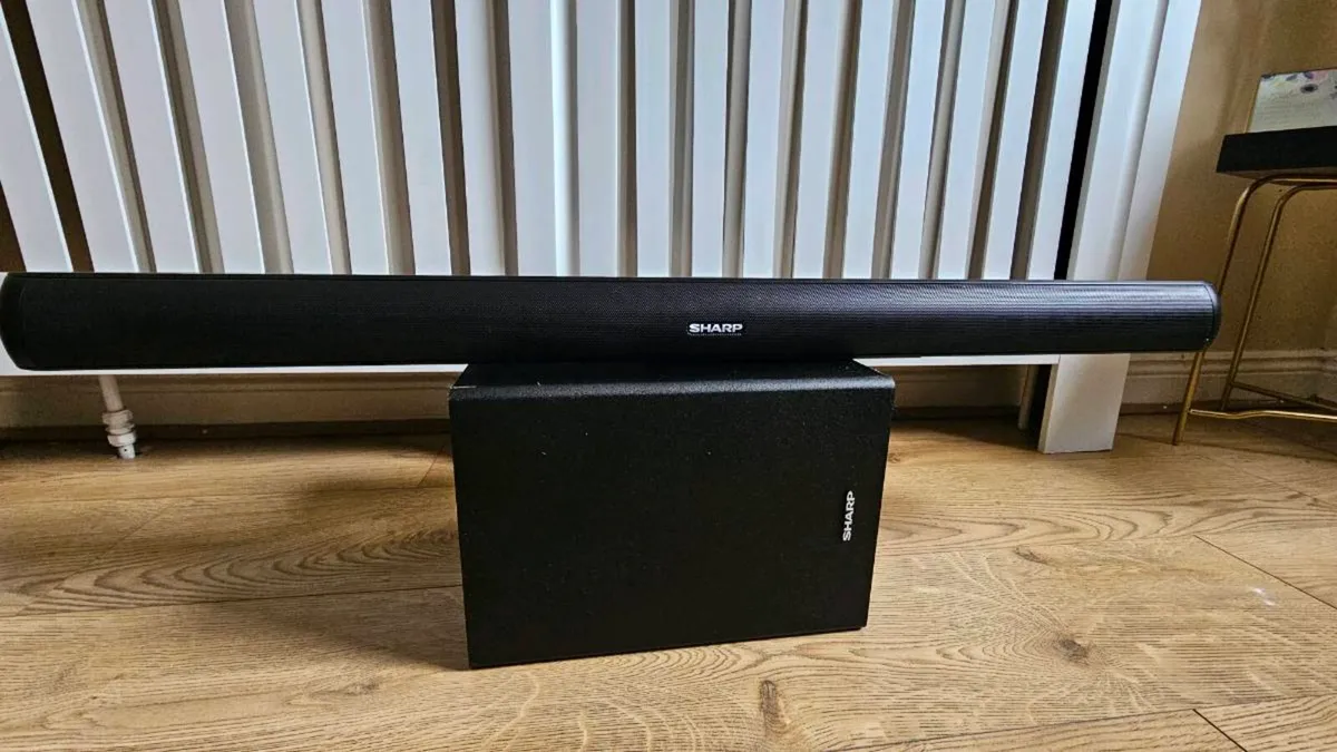 Sharp Speaker and subwoofer - Image 1