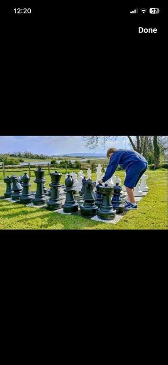 giant chess set - Image 1