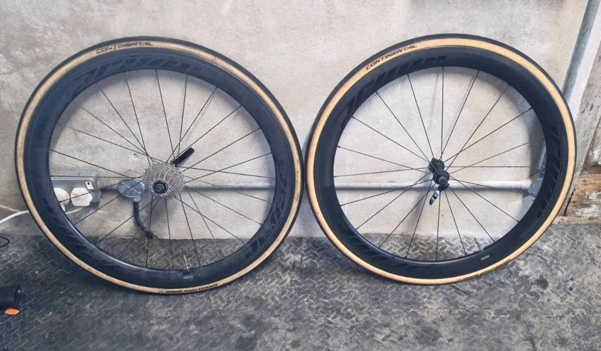 Prime carbon 50mm wheels - Image 1