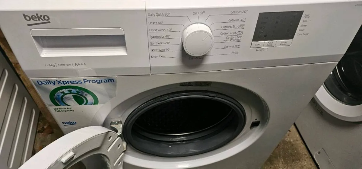 Beko washing machine 8kg