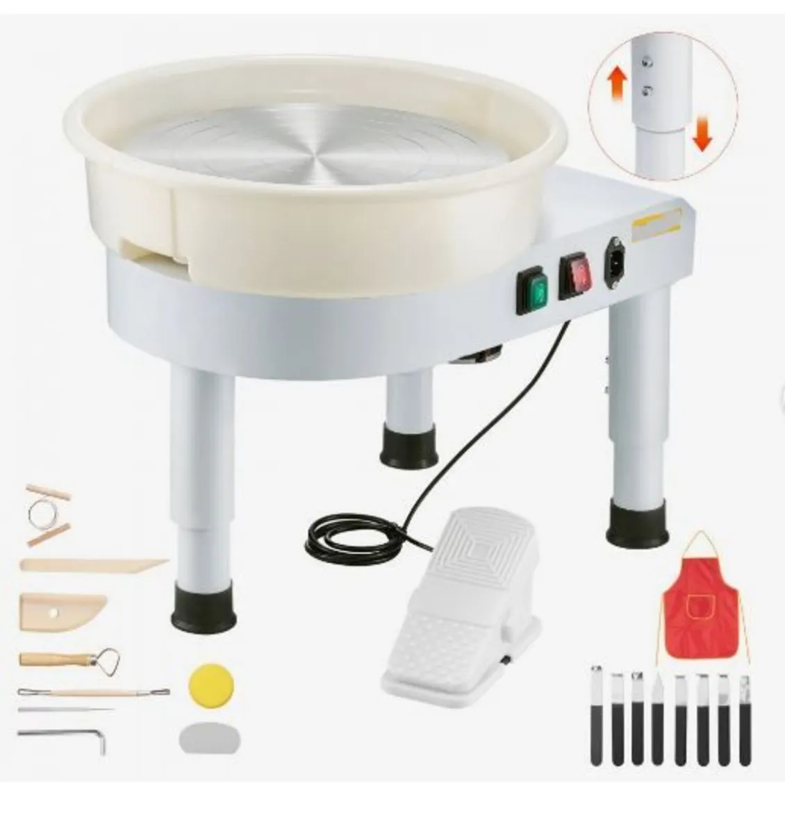 Pottery Wheel, 35 cm Ceramic Wheel Forming - Image 3