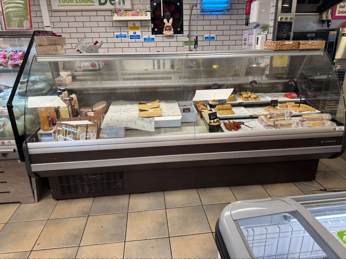 Deli fridge 2.5m serve over - Image 3