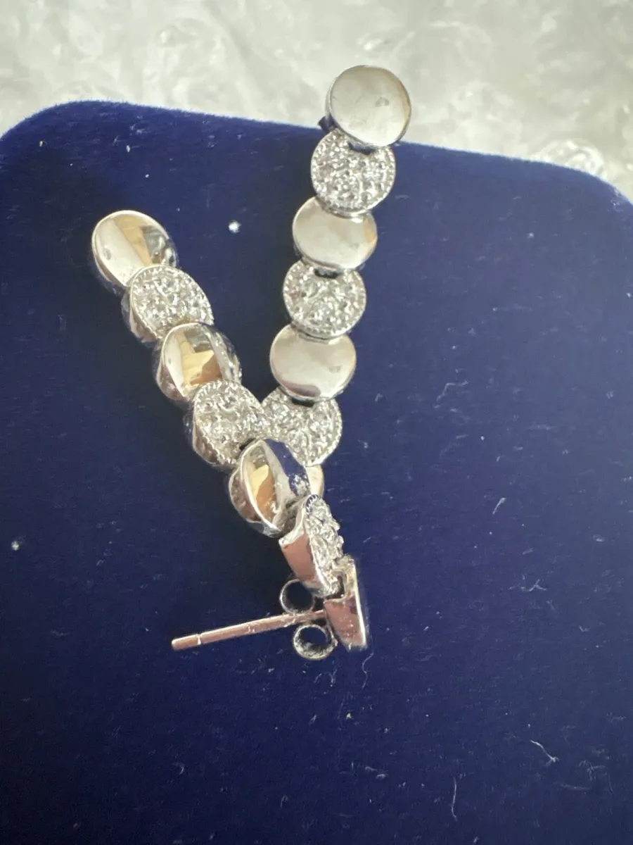 Silver earrings - Image 3