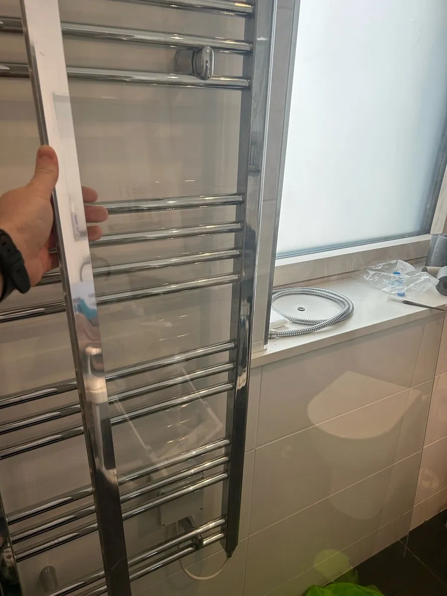 100cm x 200cm Shower Screen - (no support bar) - Image 4