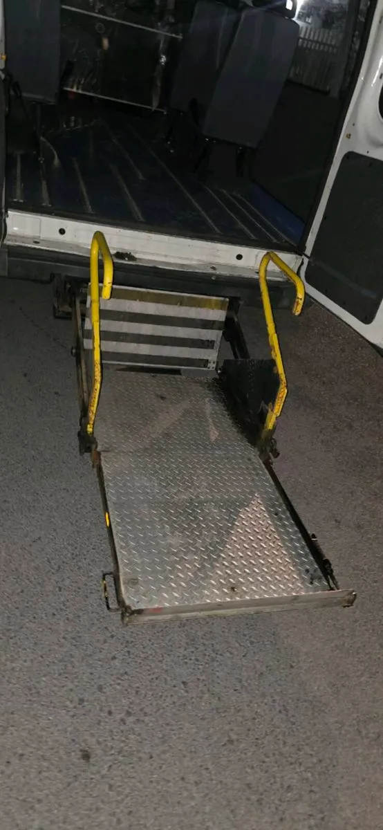 Ford transit mini bus tail lift