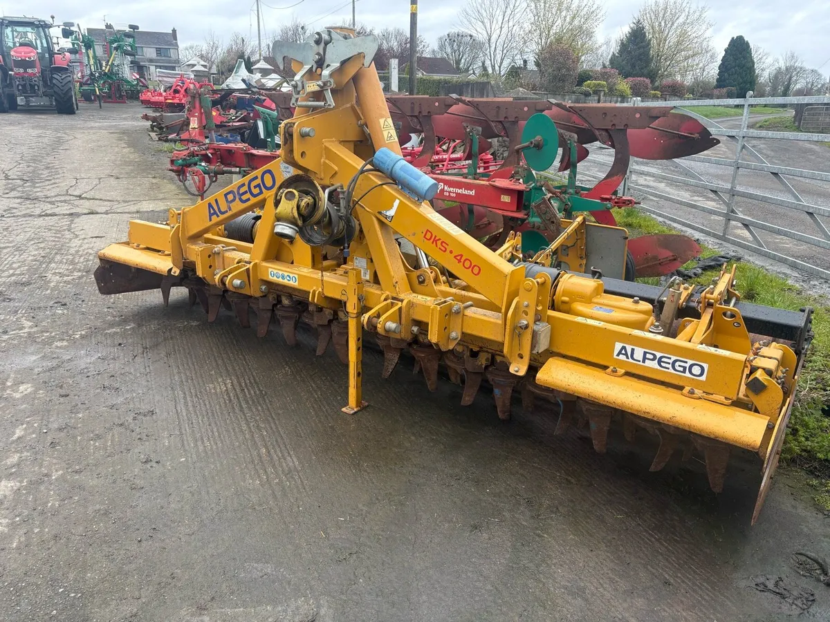 Alpego power harrow - Image 1