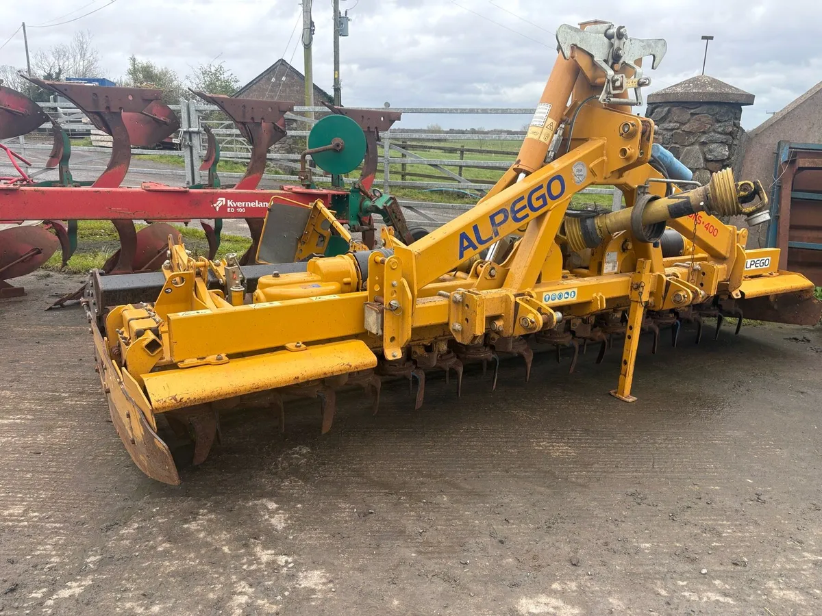 Alpego power harrow - Image 2
