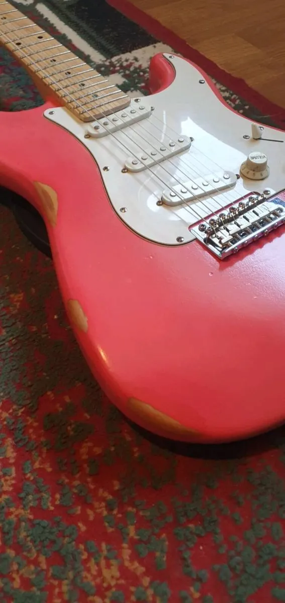 Squier Strat Electric Guitar - Image 2