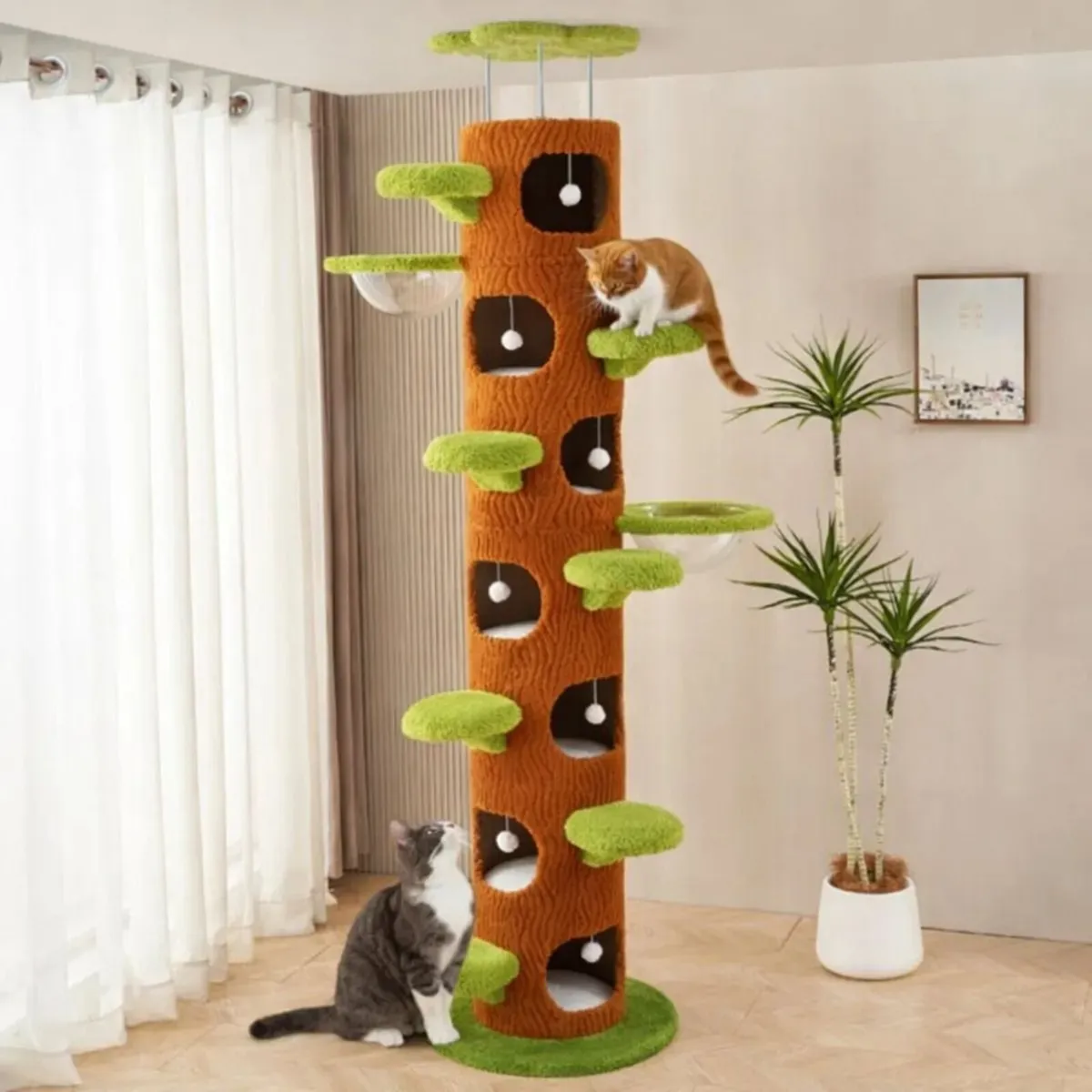 Cat tree scratching pole brand new - Image 3