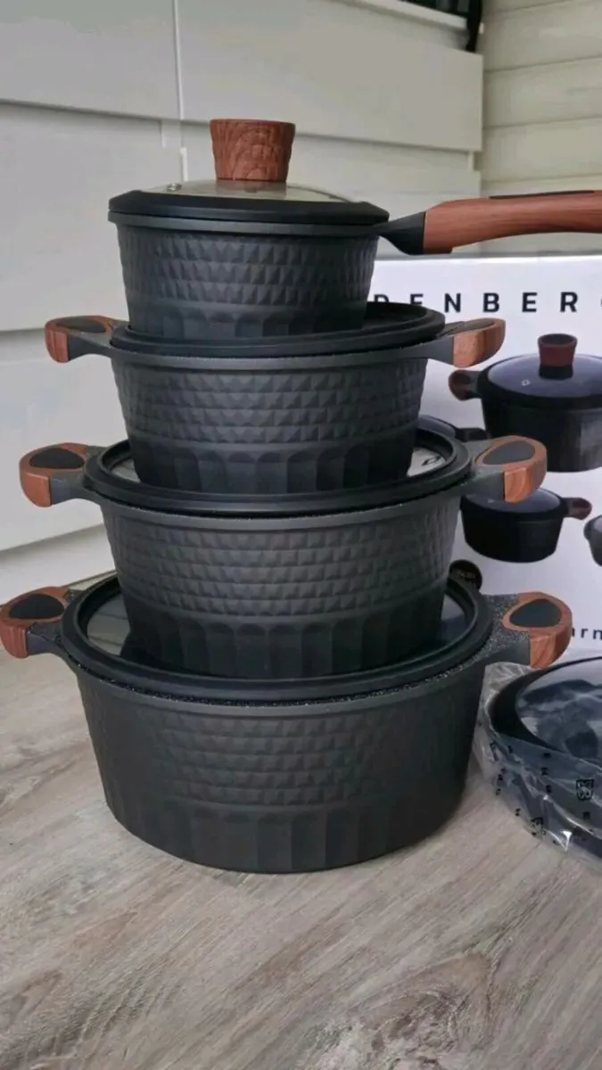 COOKWARE SET ALUMINUM brand new high quality - Image 1