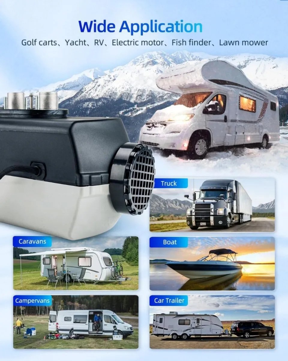 Diesel air heater 5kw 12v - Image 2