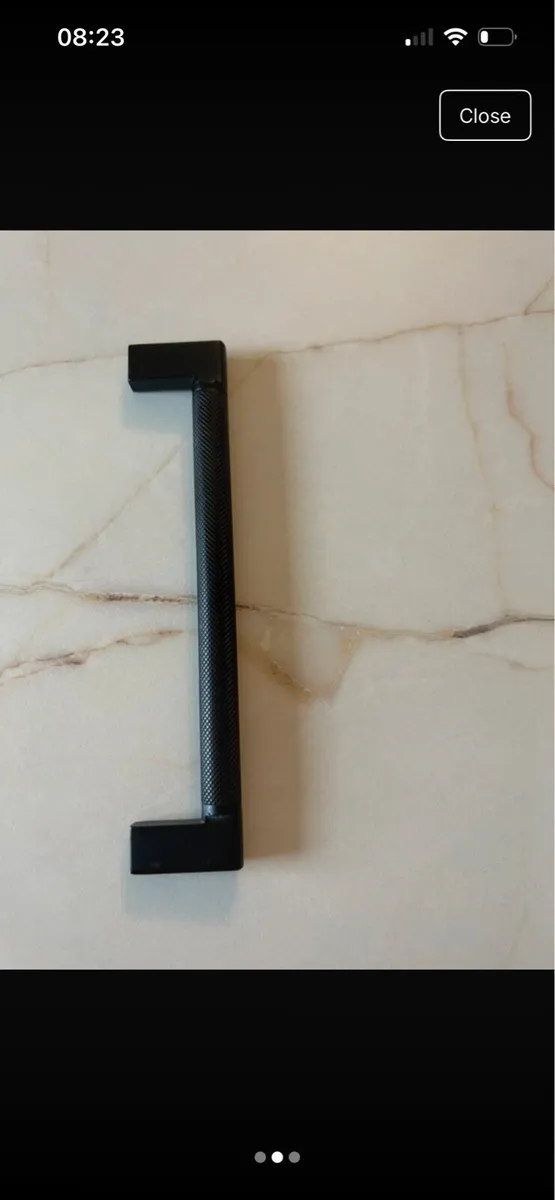 Black cabinet handles - Image 1