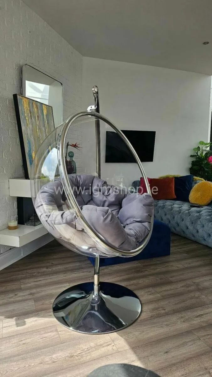 Transparent acrylic indoor hanging chair brand new - Image 1