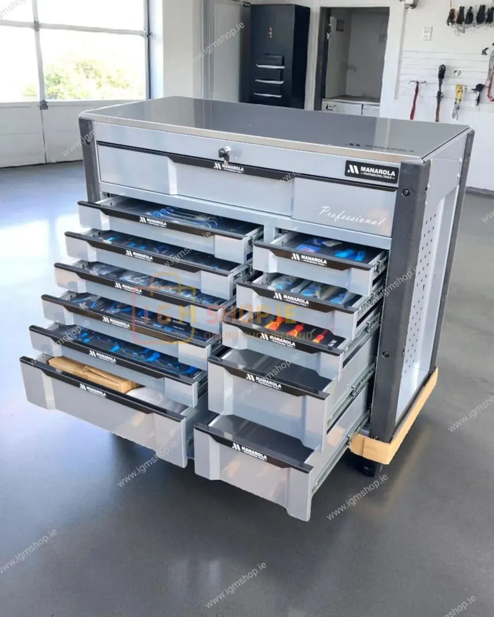 Tool box chest drawers with tools brand new - Image 2