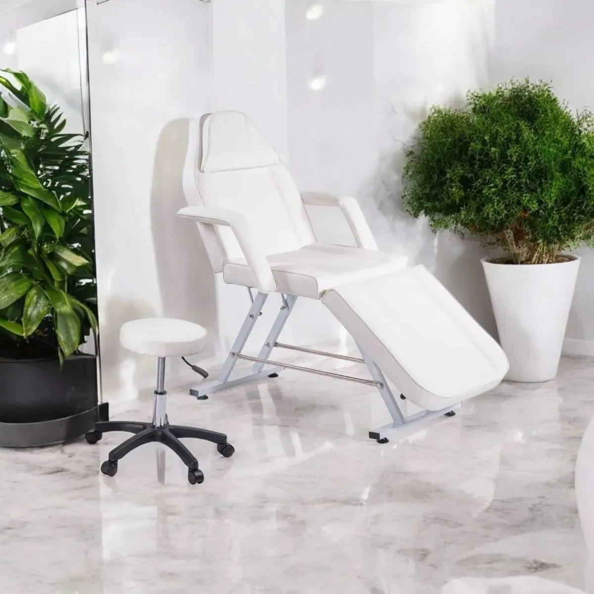 Beauty bed massage Table with stool brand new - Image 2