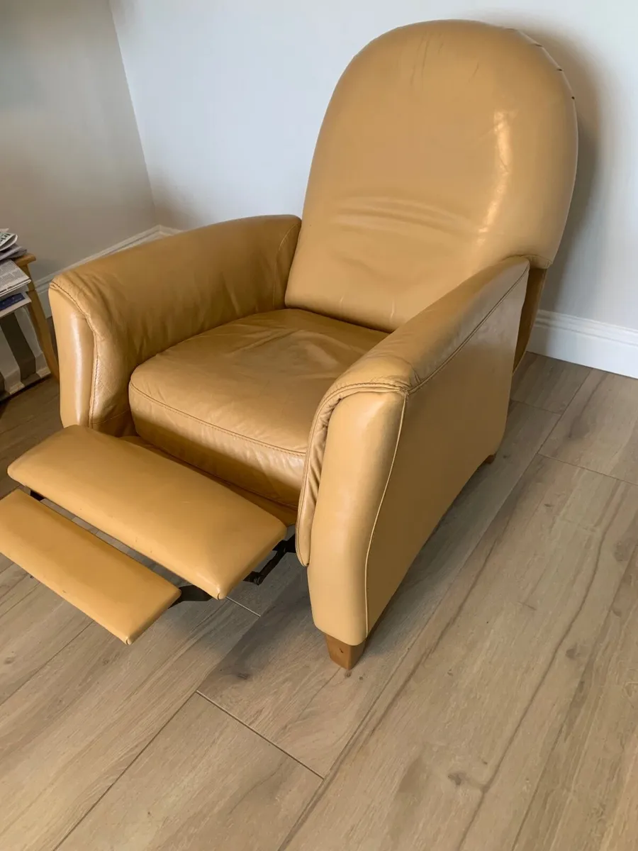 Leather Recliner Armchair - Image 4