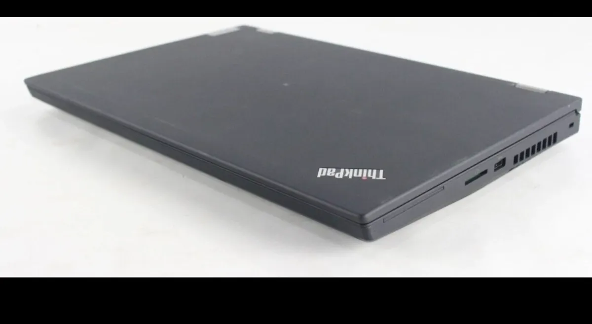 Lenovo P15 i9 64gb RTX powehouse

Intel i9 - Image 2