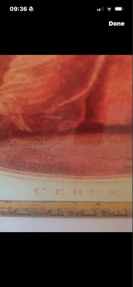 Large ‘Goddess of Agriculture’ Picture - Image 4