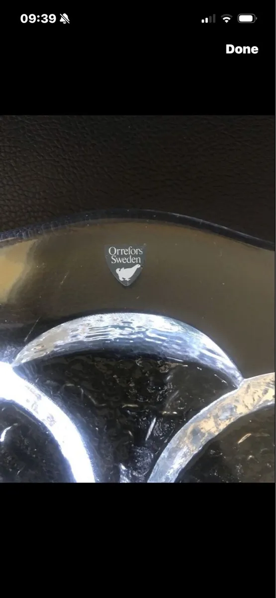 Large Orrefors serving Plate - Image 2