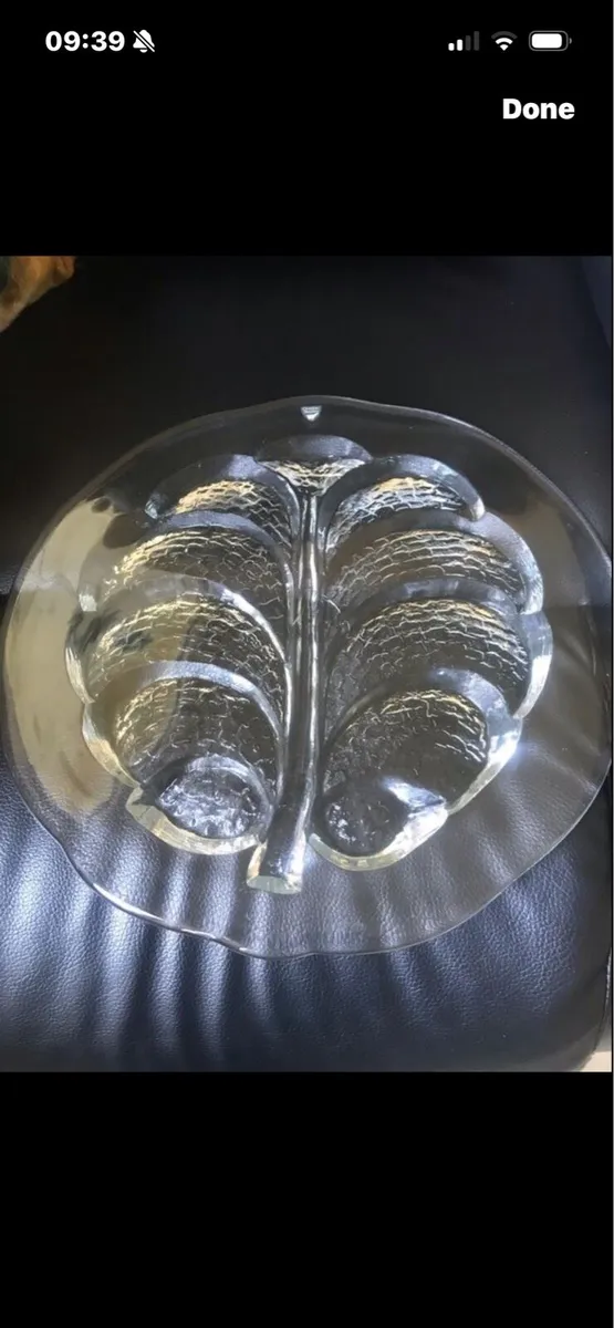 Large Orrefors serving Plate - Image 1