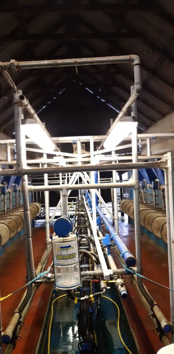 14 unit Dairymaster Milking machine - Image 1