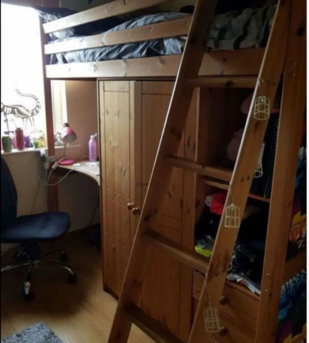 High sleeper bed 3 in 1 - Image 1