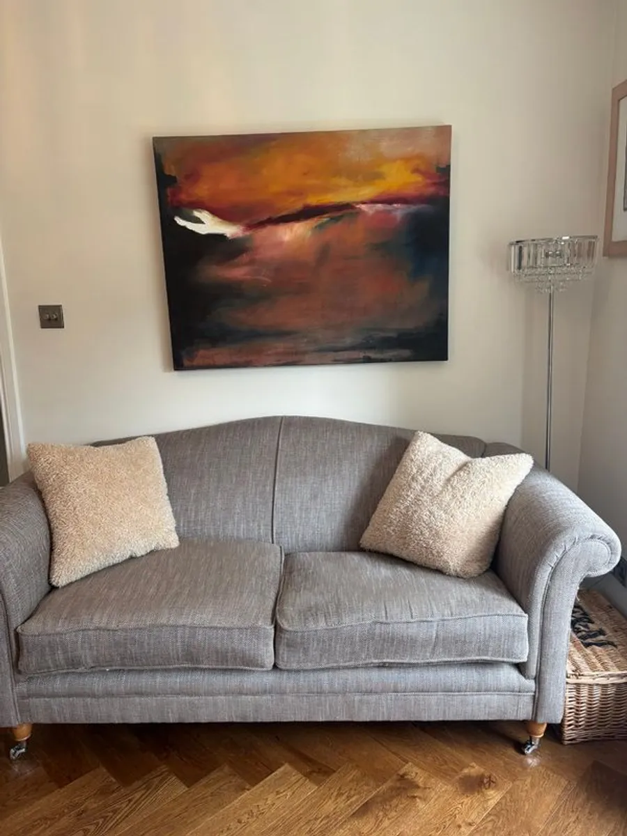 PRICE DROP  Laura Ashley Sofa Newly Reupholstered - Image 1