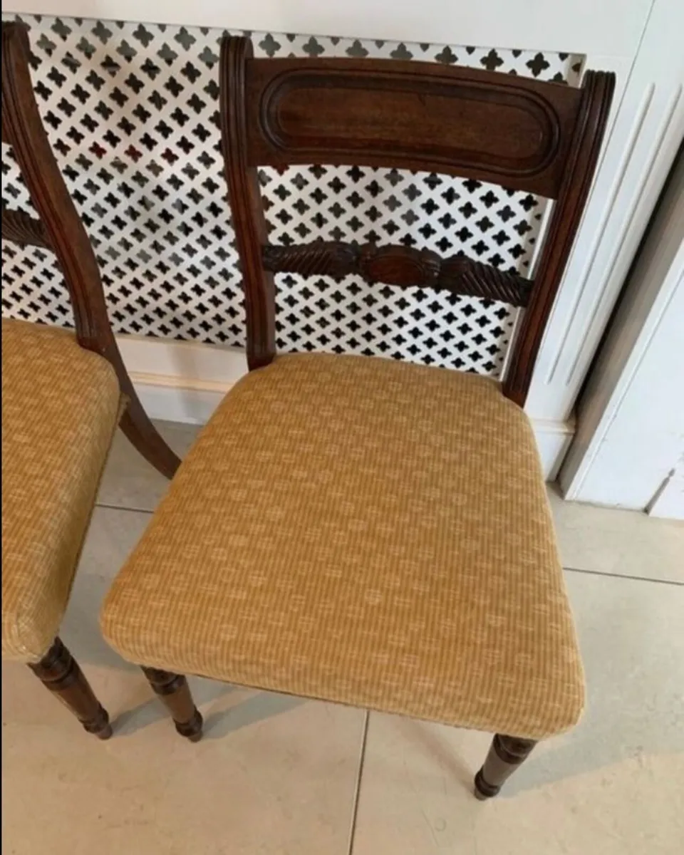 Antique Regency Chairs - Image 3
