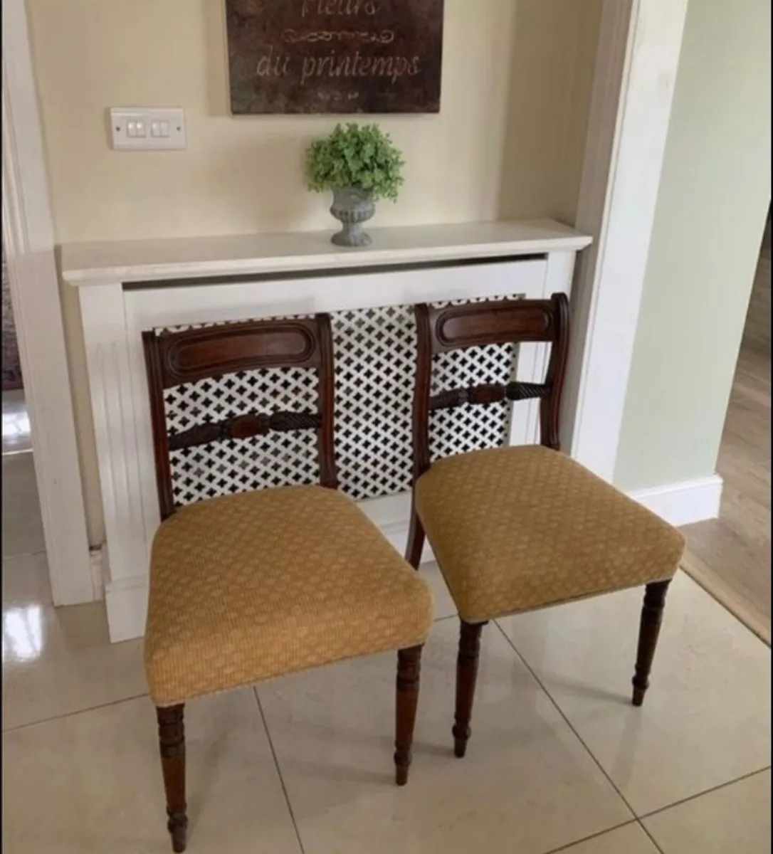 Antique Regency Chairs - Image 1