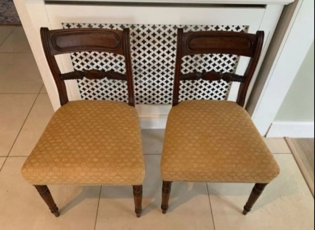 Antique Regency Chairs - Image 2